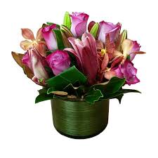 Check spelling or type a new query. Lavender Rose Orchid Lily Bouquet Flowers By Jane