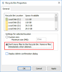 You can easily erase the deleted files and folders from the recycle bin. How To Permanently Delete Recycle Bin Windows 10 7 Easeus