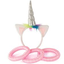 Unicorn Ring Toss Game 1st Birthday Games Unicorn Ring Birthday Games