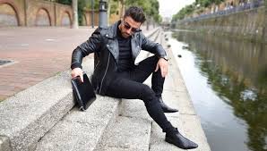 With a black cardigan white t shirt black slim denim black chelsea boots with sunglasses #monochrome #minimal #menswear #cardigan #cardigan #mensfashion #menswear #menstyle #fallfashion #falloutfits. 6 Chelsea Boots Outfits For Men That Are Timeless Urban Shepherd Boots