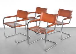 For Sale Set Of 4 S34 Dining Chairs By Marcel Breuer For Fasem 1970s Dining Chairs Chair Small Living Room Chairs