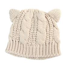 Check spelling or type a new query. Wool Knit Beanie With Cat Ears Nyxycat