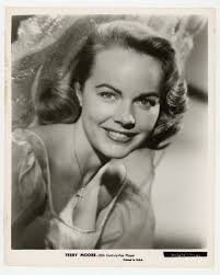 Terry Moore 1959 Original Portrait Photo 8x10 Glamorous Actress J9854