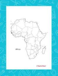 Check spelling or type a new query. Map Of Africa Printable Pre K 12th Grade Teachervision