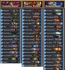 The mage class in hearthstone has various viable archetypes across the expansions. Blizzcon 2015 Hearthstone Finals Decklists Ostkaka Hearthstone Metabomb