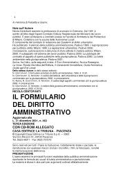 (nella specie, il ricorso per accertamento tecnico preventivo obbligatorio per il ripristino dell'indennità di accompagnamento, revocata in revisione, era stato respinto senza procedere a consulenza, per. Ebook Ita Diritto Formulario Diritto Amministrativo By Pablo Arturo Di Lorenzo Issuu