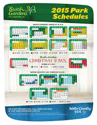 Busch Gardens Christmas Town Crowd Calendar Thecannonball Org