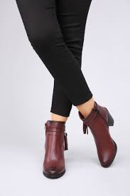 Melissa Bot Bel790 Bordo Zapatos
