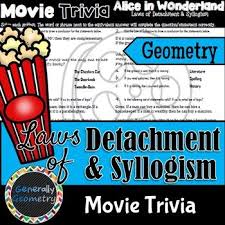 With Movie Trivia Worksheets Students Solve 8 Problems Relating To Specified Topics A Correct Response Will Answer A Triv Movie Facts Trivia Trivia Questions