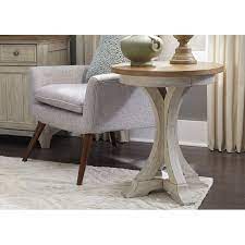 One Allium Way Kreutzer Round End Table Wayfair Living Room End Tables Chair Side Table Round Chair