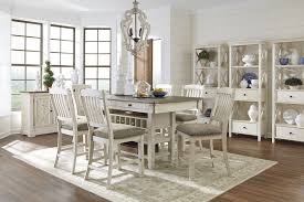 Ashley Bolanburg D647 Counter Height Dining Room Table Set Counter Height Dining Room Tables Counter Height Dining Table Counter Height Dining Sets