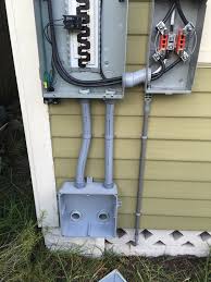 Even if the plenum is converted to a ducted system. Older Home Exterior Conduit To Deliver Romex To Upper Levels Page 2 Electrician Talk