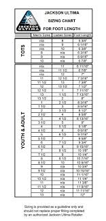 1 Jackson Ice Skates Jackson Ice Skate Size Chart