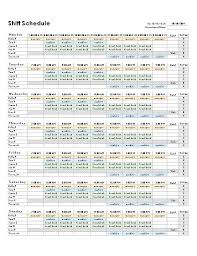 The excel sheet can include up to 8 staff. Employee Shift Schedule Templates Shift Schedule Scheduling Employees Schedule Board