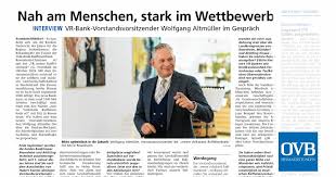 Die zeitschrift für mitglieder, kunden und geschäftsfreunde der volksbank raiffeisenbank oberbayern südost eg. Nah Am Menschen Stark Im Wettbewerb Ovb Heimatzeitungen