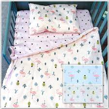 Flamingo Crib And Ikea Bedding For Kids Crib Bumpers Bedding For Girls And Boys Comforter Quilt Toddler Comforter Sets Toddler Duvet Set Baby Comforter Set