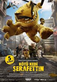 5 Subat 2016 Da Vizyona Giren Kotu Kedi Serafettin Filminin Afisi Film Animasyon Filmler Ve Film Afisleri