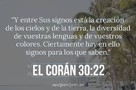 El corán menciona muchos personajes que aparecen en los libros sagrados del judaísmo y el cristianismo (tanaj y biblia) y en la literatura devota (por ejemplo, los libros apócrifos), con muchas diferencias en detalle. 88 El Coran 30 22 Surah Ar Rum Quranic Quotes