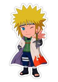 Naruto Shippuden Minato chibi toy cute ilustração artes gráficas desenho  fofinho pack de imagens design terceiro hokage png