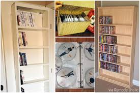 Oskar media cabinet 1080 cd (aka video game room update 4). Remodelaholic Dvd Storage Ideas