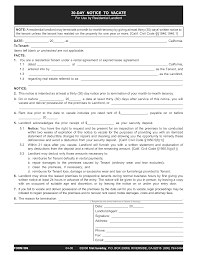 More news for how to write a 30 day notice to landlord » Gratis Printable 30 Day Eviction Notice