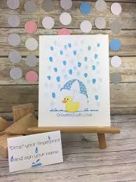 Instant Download Showered With Love Baby Boy Shower Rubber Ducky Sprinkle Fingerprint Guestbook A Rubber Ducky Baby Shower Baby Shower Images Baby Boy Sprinkle