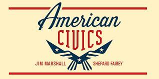 SHEPARD FAIREY // JIM MARSHALL: AMERICAN CIVICS — Jensen Communications,  Inc.