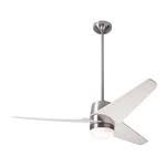 The velo fan combines a strong motor with aerodynamically shaped blades to move the maximum volume of air from an attractive, compact fan. Velo Dc Ceiling Fan With Light By Modern Fan Co Vel Db 48 Dk 853 Rc