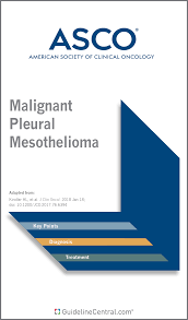 We did not find results for: Asco Malignant Pleural Mesothelioma Guidelines Pocket Guide App