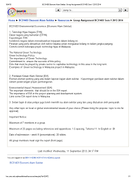 Ini kerana laporan pada tahun 2004 bukan menggunakan data sebenar tetapi data anggaran. Bc31403 Ekonomi Alam Sekitar Group Assignment Bc31403 Sem 1 2013 2014