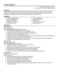 Area sales manager resume examples & samples. Best Store Manager Resume Example Livecareer
