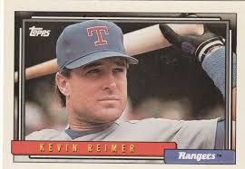 FREE SHIPPING-MINT-1992 Topps Kevin Reimer #737-PLUS RANGERS BONUS CARDS