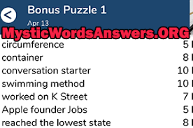 Method crossword clue 3 letters. Container 7 Little Words Bonus