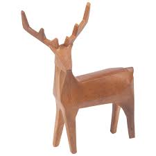 Statuette Cerf Marron H32 Sur Maisons Du Monde Piochez Parmi Nos Meubles Et Objets Deco Et Faites Le Plein D Inspira Mobilier De Salon Tapis Jardin Objet Deco