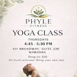 Yoga Class – Every Thursday