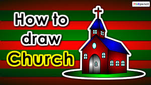 Drawing a mandala is a great tool for meditation and focus, so i'm gonna show you the basics so you can get started drawing mandalas. How To Draw Church Step By Step Easy Drawing For Kids Welcome To Rgbpencil