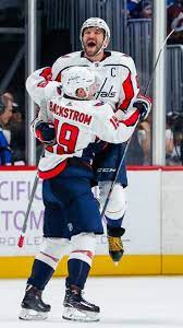 Nick Backstrom Alex Ovechkin Capitals Hockey Washington Capitals Nfl Fans