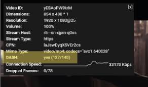 Youtube Stats For Nerds What Does The 137 140 Behind Dash Yes Stand For Stack Overflow