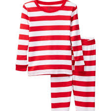 Leveret Candy Cane Striped Pajama Set New Kids 2t Nwt