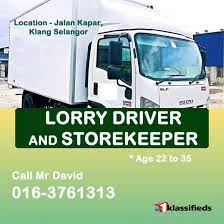 Lorry driver recruitment agency listing. Location Jalan Kapar Klang Selangor Jobs 1klassifieds Facebook