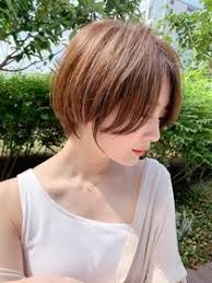 ココアブラウンで女性らしさ抜群 丸みショートボブ l070881260 シーバイロンド sea by lond のヘアカタログ ホットペッパービューティー ビューティー 美髪 ヘア ビューティー