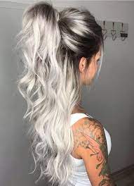 Up Ponytail Hairstyle Ideas For This Season Spring 2018 Fashionsfield Hair Styles Long Hair Styles Dyed Hair