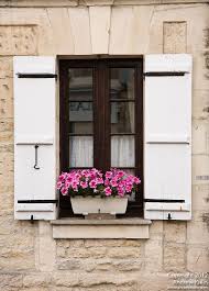 Courseulles Sur Mer Calvados France Windows And Doors Windows Balcony Flower Box