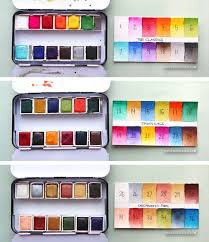 New Watercolor Pan Sets From Prima Coloring Book Review Watercolor Pans Prima Watercolor Watercolor Supplies