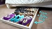 These diy shoe rack ideas will cover all your shoe storage needs while improving your home decor at the same time. Diy Under Bed Shoe Organizer Easy Beginner Woodworking Project Youtube