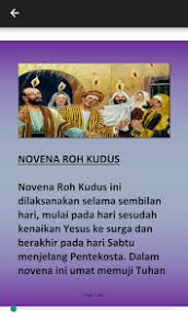 Dan demi keluhuranmu, bersama st. Novena Roh Kudus 1 0 Apk Androidappsapk Co