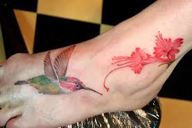 68 cute birds tattoo designs for back. 6 Amazing Hummingbird Tattoos On Foot