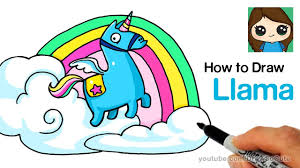 Draw a rounded square and a kind of oval with a protruding edge. How To Draw Fortnite Llama Unicorn Easy Youtube