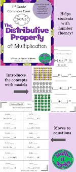 3rd Grade Distributive Property 3 Oa 5 Distance Learning Google Classroom Ready Distributive Property Learning Google Classroom Properties Of Multiplication