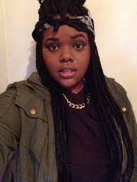 Box Braids And Bandana Cabelo Looks Trancas